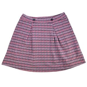 ModCloth- Treat Me Sweet Pleated Mini Skirt Size L